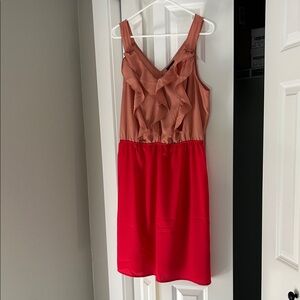 Mossimo Supply Co. Pink and Red Dress